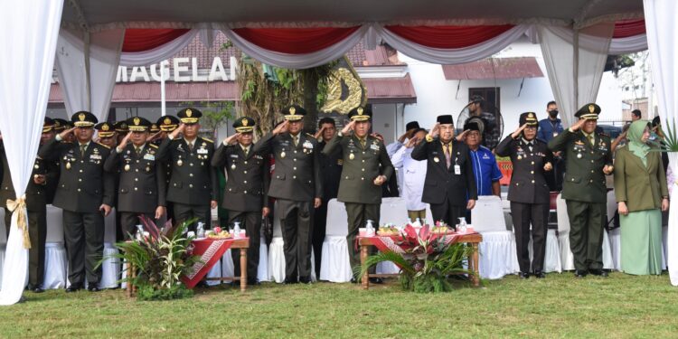 Akmil dan Pemkot Magelang Gelar Upacara Peringatan Hari Lahir Pancasila