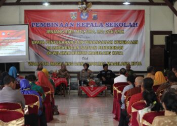 Polres Magelang Kota Adakan Pembinaan Cegah  Kekerasan di Lingkungan Pendidikan