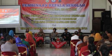 Polres Magelang Kota Adakan Pembinaan Cegah  Kekerasan di Lingkungan Pendidikan