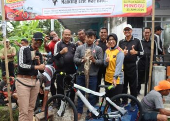 Polres Magelang Kota Adakan Lomba Mancing 1.200 Lebih Peserta dalam Memperingati HUT Bhayangkara ke-78