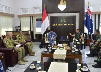 Tim Advance Menhan Australia Audiensi di Akademi Militer Magelang