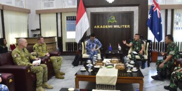 Tim Advance Menhan Australia Audiensi di Akademi Militer Magelang