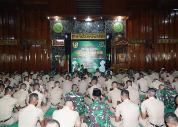 Dalam Rangka HUT ke-79 RI Taruna dan Organik Akmil Adakan Do’a Bersama