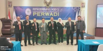 RAKERNAS PERKUMPULAN PENGACARA PENGAWAL DEMOKRASI INDONESIA (PERWADI) I BERJALAN SUKSES DAN TERBENTUK PENGURUS DPD TIAP PROVINSI