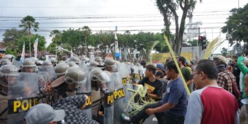 Gabungan Polres Magelang Kota, Polresta Magelang, dan Kodim 0705 Magelang Gelar Latihan Simulasi Penanganan Rusuh Massa