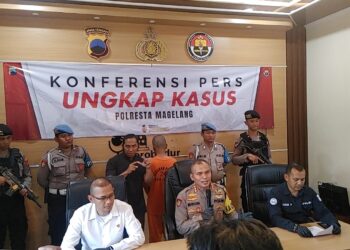 Kapolresta Magelang Pimpin Upacara Kenaikan Pangkat Pengabdian