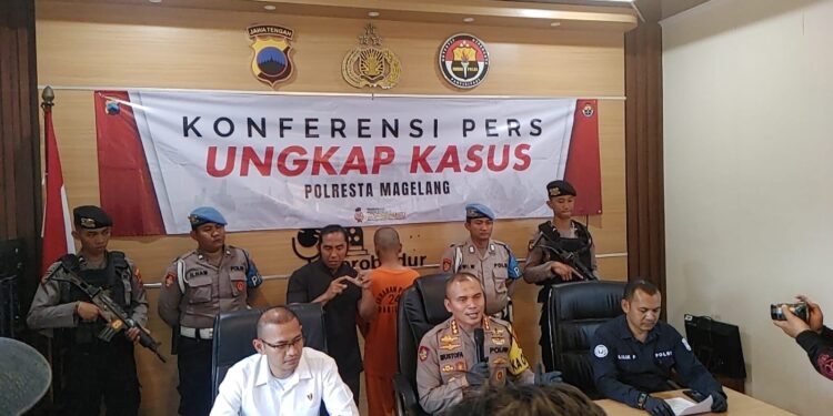 Kapolresta Magelang Pimpin Upacara Kenaikan Pangkat Pengabdian