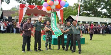 Bazar Sembako Puskop Kartika Tidar  dalam Rangka HUT ke-79 TNI