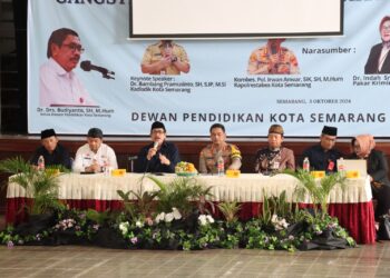 Kapolrestabes Semarang Ajak Dewan Pendidikan dan Penyelenggara Pendidikan se Kota Semarang  Bantu Kepolisian atasi Kenakalan Remaja