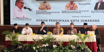 Kapolrestabes Semarang Ajak Dewan Pendidikan dan Penyelenggara Pendidikan se Kota Semarang Bantu Kepolisian atasi Kenakalan Remaja