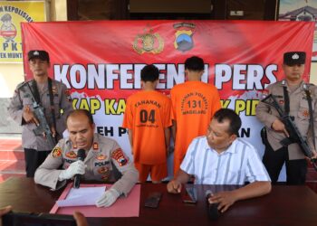 Polsek Muntilan Ungkap Kasus Curanmor, Dua Pelaku Berhasil Diamankan