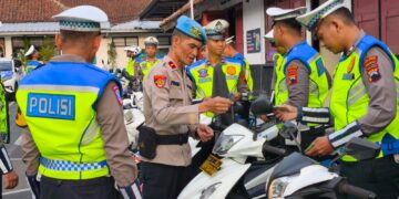 Kapolres Magelang Kota Pimpin Gelar Apel Pasukan, Tanda Dimulainya Operasi Zebra Candi 2024