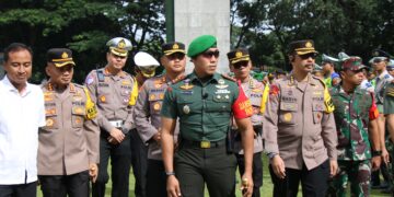 Kapolresta Magelang Ikuti Apel Gelar Pasukan Pengamanan Presiden RI