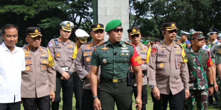 Kapolresta Magelang Ikuti Apel Gelar Pasukan Pengamanan Presiden RI
