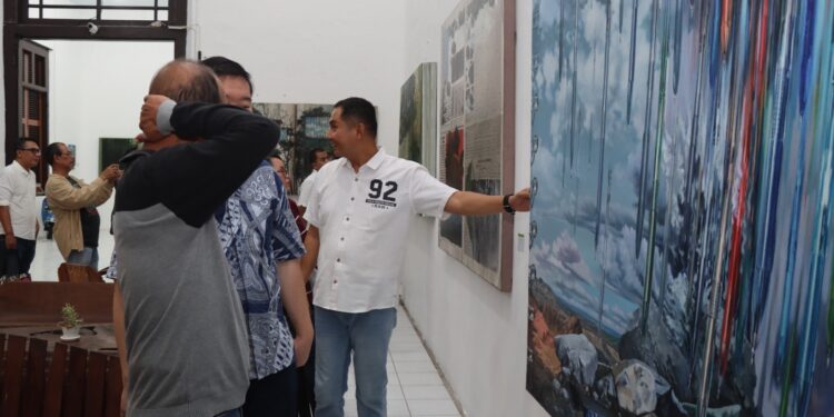 Pameran tunggal lukisan “M. Aidi Yupri” resmi dibuka di Museum Mosvia