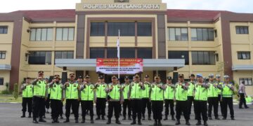 Antisipasi Jelang Natal dan Tahun Baru 2025, Polres Magelang Kota Musnahkan 876 Botol Miras