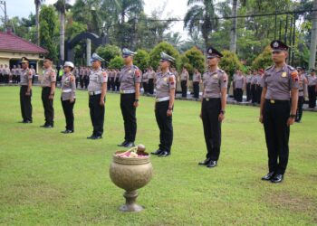 Penghujung Tahun 2024, Sebanyak 97 Personel Polresta Magelang Naik Pangkat