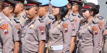 Polres Magelang Kota Gelar Kenaikan Pangkat Reguler dan Pangkat Pengabdian