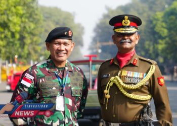 Partisipasi 189 Taruna Akademi Militer dalam Republic Day of India 2025
