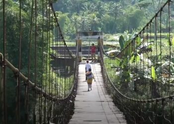 Dulu Disebut Jembatan Indiana Jones, Kini Dinamai Sucipto Suwigo