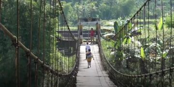 Dulu Disebut Jembatan Indiana Jones, Kini Dinamai Sucipto Suwigo