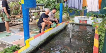 Optimalisasi Lahan, Polres Magelang Kota Dorong Swasembada Pangan Warga