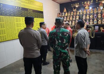 Sinergi TNI-Polri dan Masyarakat Warnai Pengamanan Imlek 2576 di Muntilan