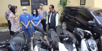 Polres Magelang Kota Ungkap Kasus Pencurian Sepeda Motor, Dua Pelaku Diamankan