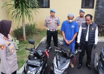 Polres Magelang Kota Ungkap Kasus Pencurian Sepeda Motor, Dua Pelaku Diamankan