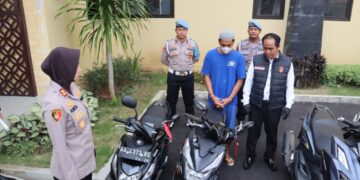 Polres Magelang Kota Ungkap Kasus Pencurian Sepeda Motor, Dua Pelaku Diamankan