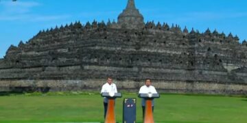 Presiden Prabowo & Macron Sambangi Candi Borobudur: Simbol Diplomasi Budaya, Pengamanan Polresta Magelang Berjalan Sukses