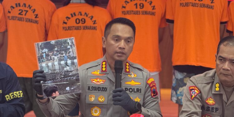 Polisi Tetapkan 6 Tersangka Anarko dalam Kerusuhan Aksi Mayday di Semarang