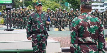 Danmentar Akmil Terima Laporan Kesiapan Latihan Pramuka Yudha: Uji Nyata Kemampuan Taruna Tingkat II