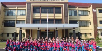 Polres Magelang Kota Sambut Ceria Ratusan Siswa TK Zaid Bin Tsabit 2 dalam Program Polisi Sahabat Anak
