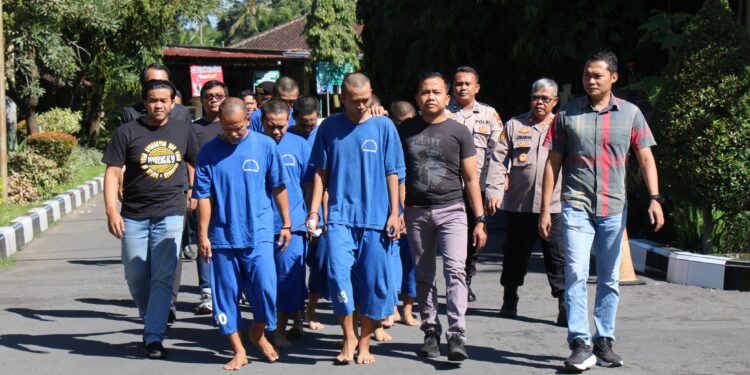 16 Tersangka Diamankan, Polresta Magelang Bongkar 8 Kasus Kriminal dalam Operasi Aman Candi 2025