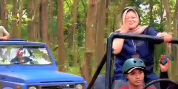 Pacu Adrenalin di Tengah Kota! Wahana Fun Offroad Ramaikan Taman Kyai Langgeng Magelang