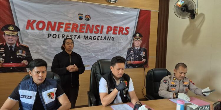 Polresta Magelang Tangkap Oknum Preman Pasar Muntilan, Ancam Bakar Motor Petugas