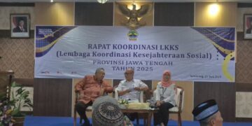 Perkuat Jejaring Sosial, Dinsos Jateng Gelar Rakor LKKS se-Jawa Tengah