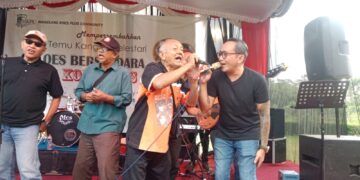 Balkondes Wanurejo Jadi Panggung Nostalgia, Komunitas Koes Plus dari Berbagai Kota Berdatangan