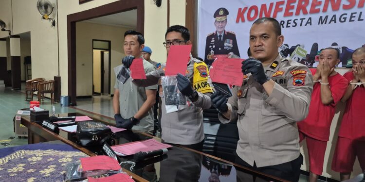 Oknum Kades hingga Buruh Harian Terjerat Sabu, Polresta Magelang Ungkap Dua Jaringan Narkoba Besar