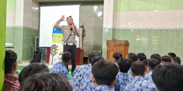 Satlantas Polres Magelang Kota Sosialisasi Tertib Lalu Lintas kepada Pelajar, Bentuk Generasi Pelopor Keselamatan