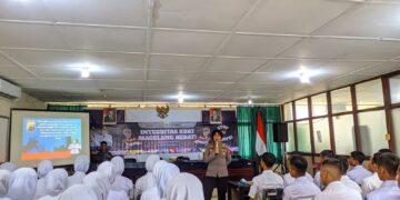 Binmas Polres Magelang Kota Beri Pembinaan Karakter kepada Paskibraka