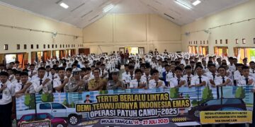 Satlantas Magelang Kota Edukasi 350 Pelajar SMA, Tekankan Bahaya Berkendara di Bawah Umur