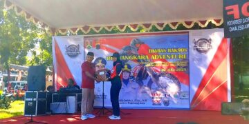 500 Rider Trabas Beraksi, Polres Magelang Kota Salurkan Bantuan untuk Masjid