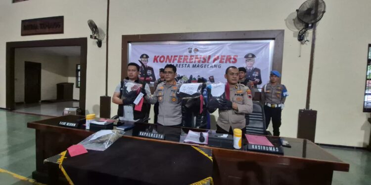 Kurang dari 24 Jam, Polisi Tangkap Pelaku Pembacokan 3 Pelajar di Magelang