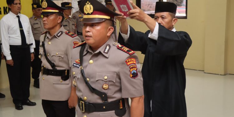 Kapolres Magelang Kota Pimpin Sertijab Kapolsek Bandongan: Lanjutkan Program, Tingkatkan Inovasi Pelayanan