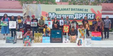 Silaturahmi Seni: Perupa Magelang dan Yogyakarta Guyub di Museum BPK-RI