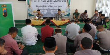 Doa Bersama dan Peringatan Maulid Nabi Muhammad SAW 1447 H di Polres Magelang Kota, Pererat Sinergi Polri dan Masyarakat
