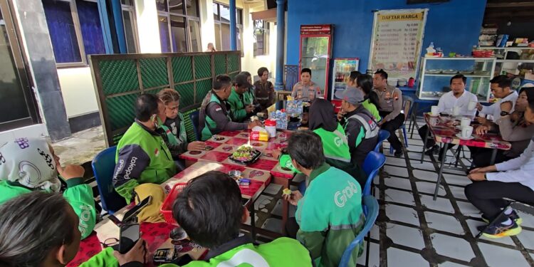 Polresta Magelang Ajak Komunitas Ojol Wujudkan Kota Aman dan Kondusif
