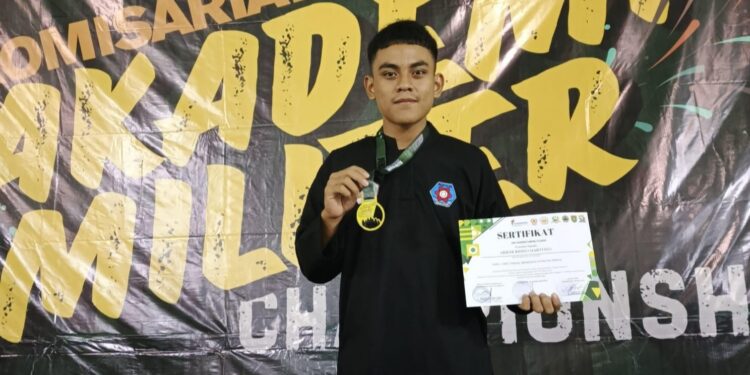 Akbar Ridho Hartono Juarai Pencak Silat di Akademi Militer Championship 2025 Magelang